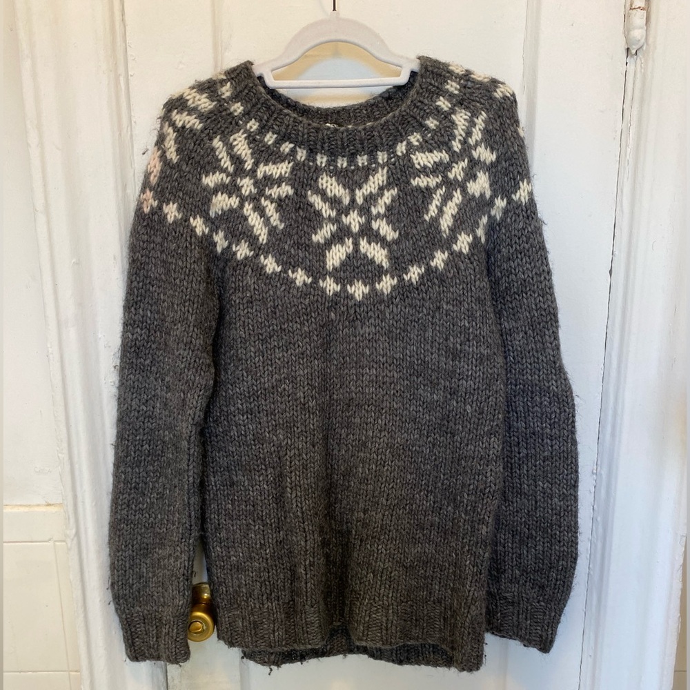 J-CREW XL ALPACA blend Sweater, Oversized sweater, WARM WOOL BLEND! Men’s J-Crew